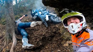 Dirtbike Shenanigans: Funny Friends, Crashes, Gnarly Hills