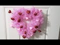 #valentines #dollartree #wreath 
DIY Valentines wreath