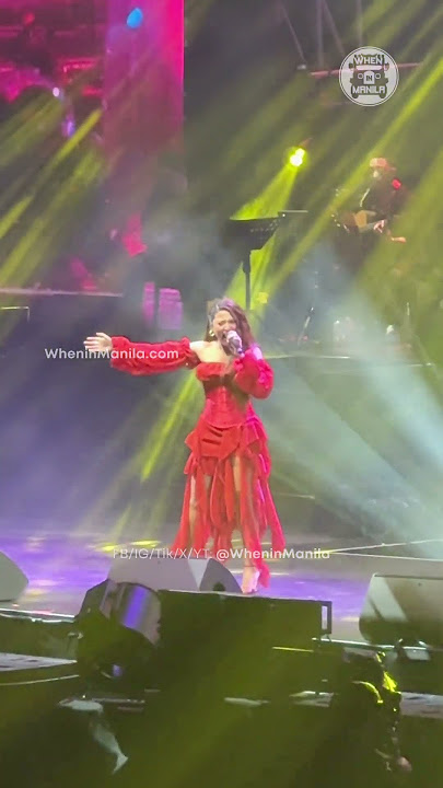 Morissette Amon performs  