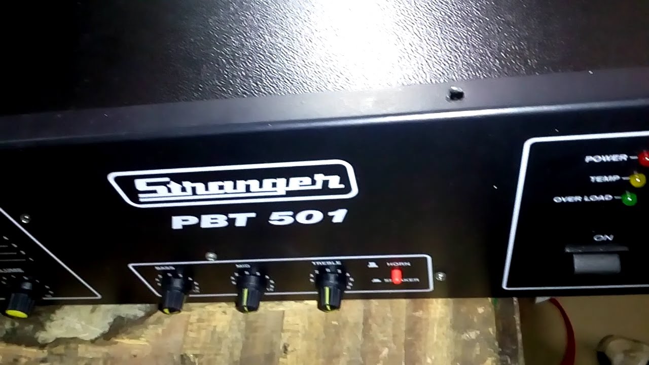 Stranger 500 W Amplifier Youtube