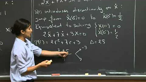 Unit Step and Impulse Response | MIT 18.03SC Differential Equations, Fall 2011
