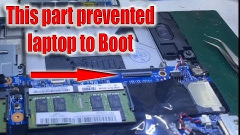 Lenovo ThinkPad T570 Has power but doesn