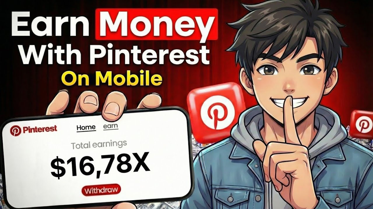 How to Earn money with Pinterest in Mobile | Pinterest Affiliate Marketing || Op Bhai 