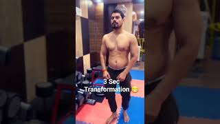 3 Seconds Transformation | Body Transformation | Gym Motivation