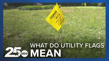 Utility flags: What they mean and how it impacts your lawn