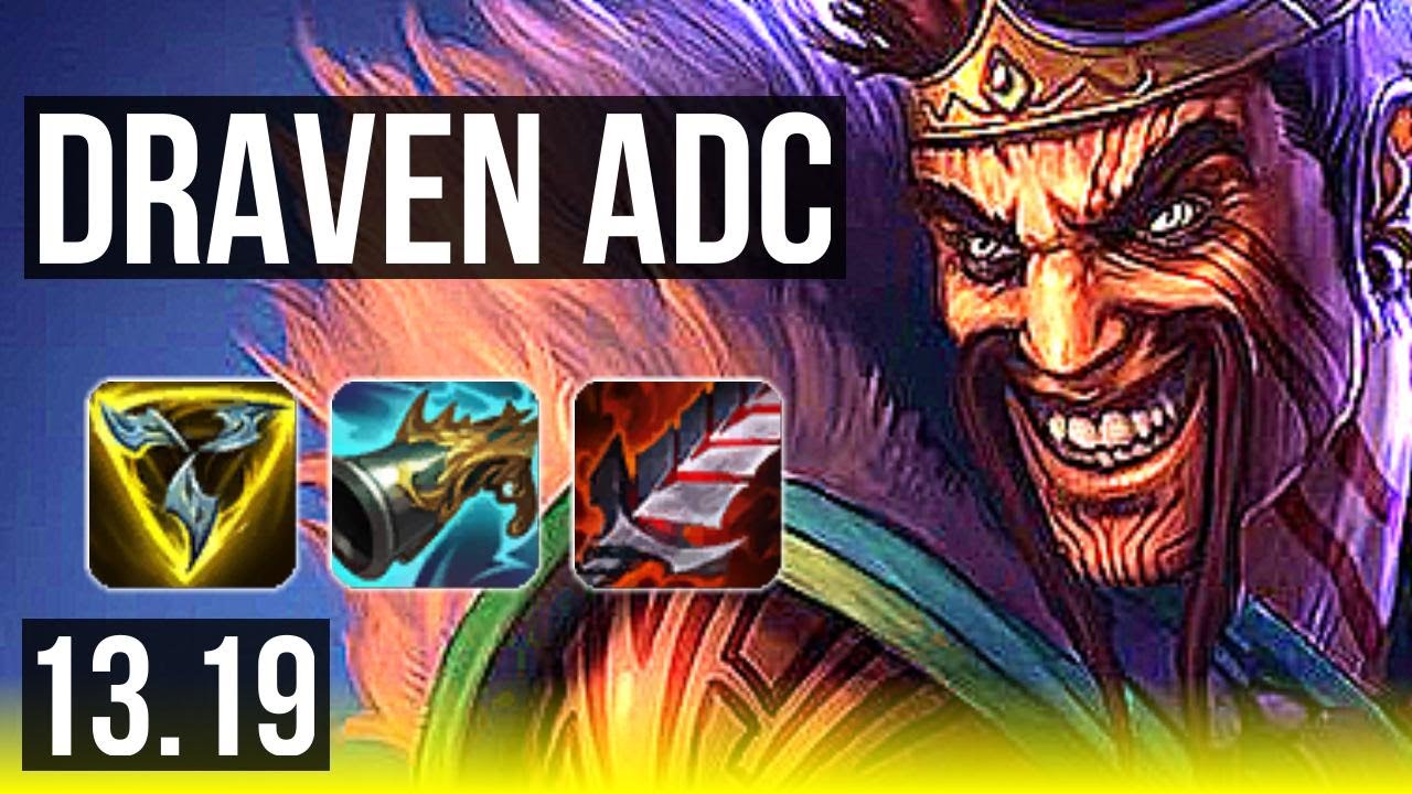 DRAVEN & Nautilus vs SWAIN & Senna (ADC) 73 winrate, 12/2/6, Godlike