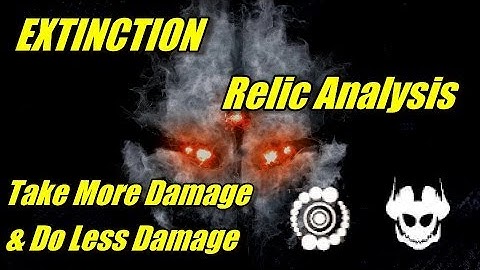 CoD: Ghosts Extinction Take More & Do Less Damage Relic Analysis! (recommended Setups,tips, ect)