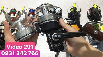 Máy Câu Nhật Bãi Mới Nhất : Lô Máy Câu Daiwa SS Có 2 Cối Tắt Bật Tiếng Kêu (Video 291)