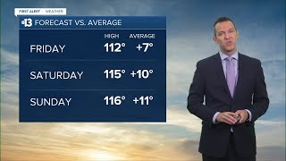 13 First Alert Las Vegas morning forecast | July 11, 2023 image