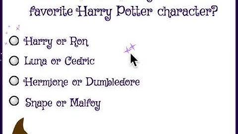 Harry Potter Sorting Hat Quiz!!!! Scratch!