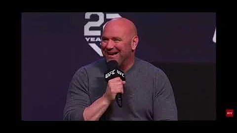 DC’s Hilarious reaction to Dana saying he could fight brock Lesnar next