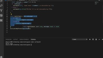 Javascript Callbacks with Error handling convention