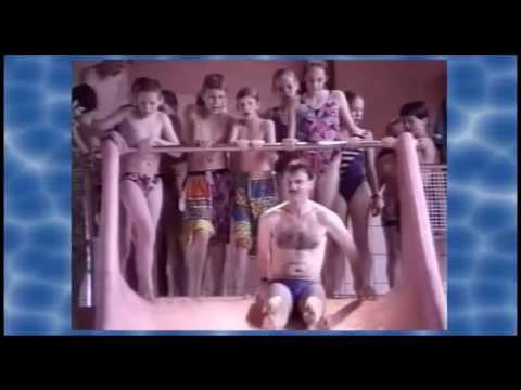 Opening zwembad de Scheg in Deventer gefilmd in 1993