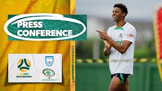 Kusini Yengi: I've got an opportunity to take the striker spot | Press Conference | Subway Socceroos