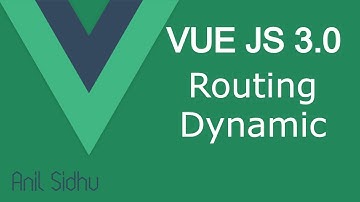 Vue JS 3 tutorial #39 Dynamic Routing