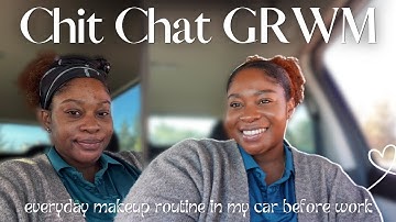 Chit Chat GRWM In The Car Before Work ✨ My Year of Yes, Quitting Youtube, Turning 30 & More!