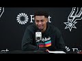 Keldon Johnson Postgame Press Conference vs Phoenix Suns | 3.25.2024