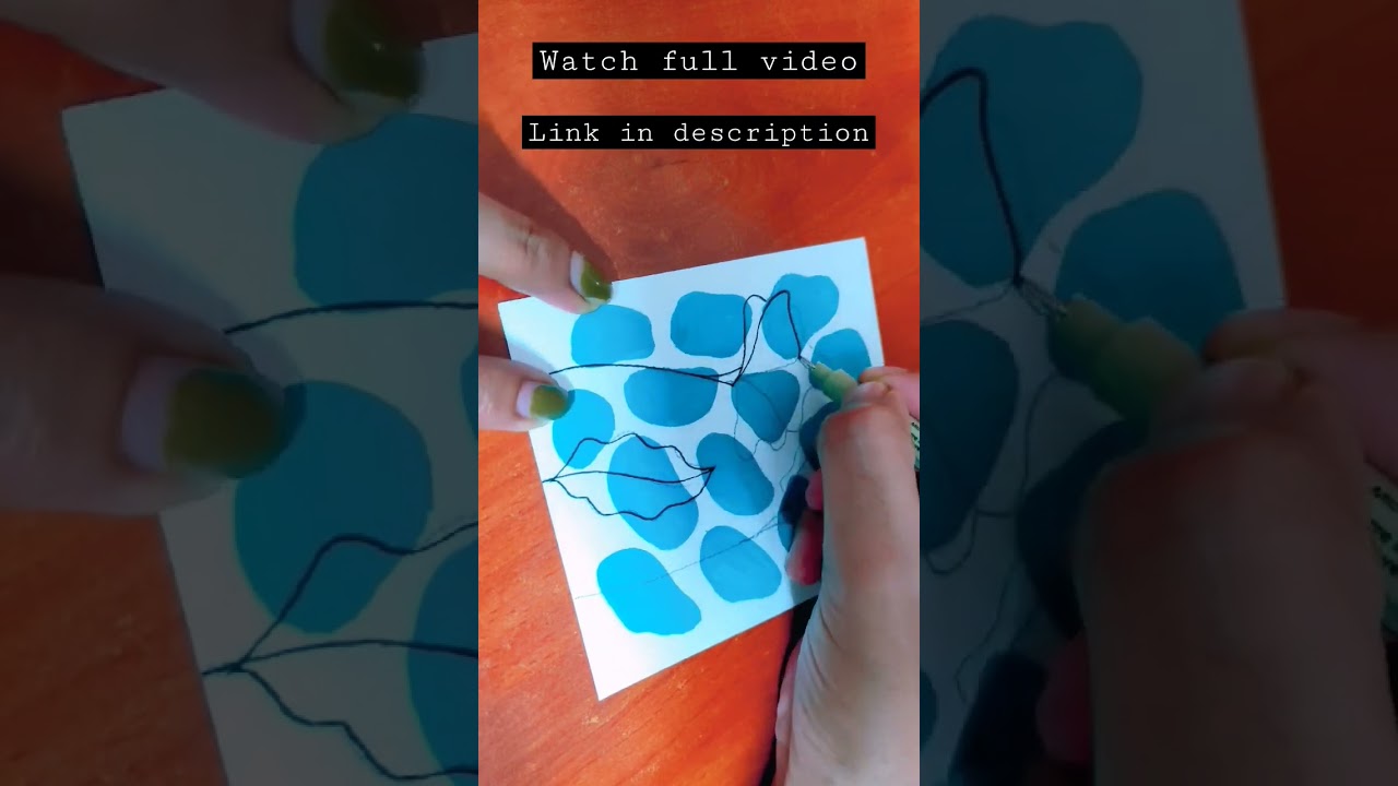 Gouache painting| line art| 