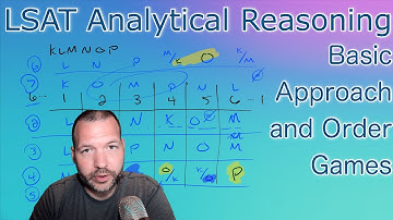 Basic Approach, Pacing, and Order Games // Logic Games [#01] [LSAT Analytical Reasoning]