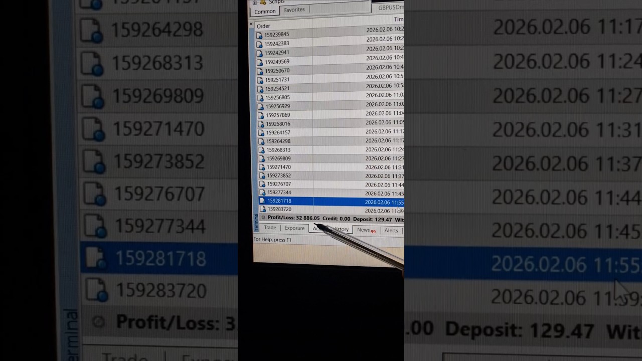 Automated trading one week from $120 USD to $32,000 USD 
