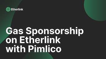 Gas Sponsorship on Etherlink With Pimlico