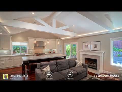 1491 Cherrywood Drive, San Mateo, CA home video tour