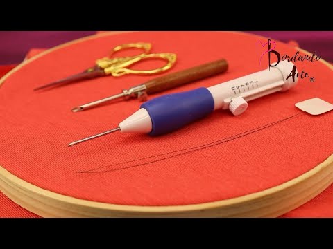 Wow‼️?PUNTADAS DIFERENTES CON AGUJA MAGICA?✨FÁCILES PRINCIPIANTES? #handmade #embroidery