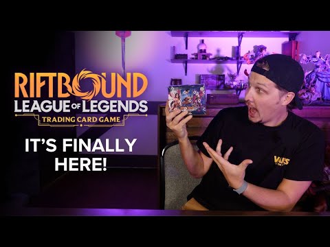 Riftbound Origins Booster Box Opening - A First Look At Riot's new Trading Card Game