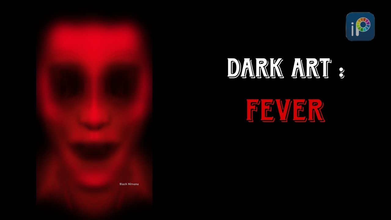 FEVER : Dark Art Speed Drawing Ibis Paint X • Spontaneous Creation Black Nirvana