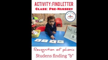 Activity: Find Letter | Recognition of phonic | Alphabet