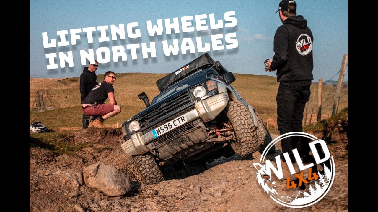 WILD4X4 - North Wales! LLANGOLLEN STEPS / SPLASHY LANE!