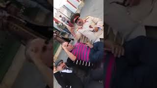 Wiam wahab with linin and stalin-وئام وهاب مع ستالين و لينين