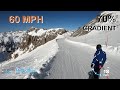 Skiing Ischgl's fastest Piste Black 14A