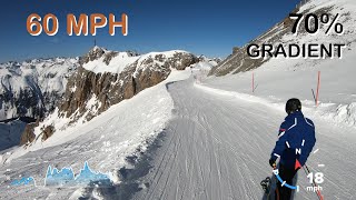 Skiing Ischgl's fastest Piste Black 14A screenshot 5