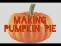 Making the worlds best pumpkin pie:)