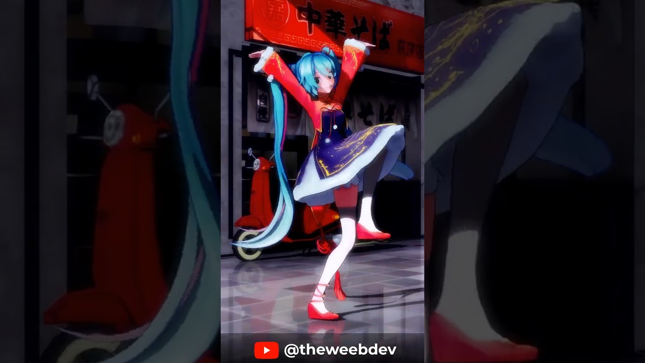 🅼🅼🅳 Playing Immortal feat. Hatsune Miku / PinocchioP【Motion DL】