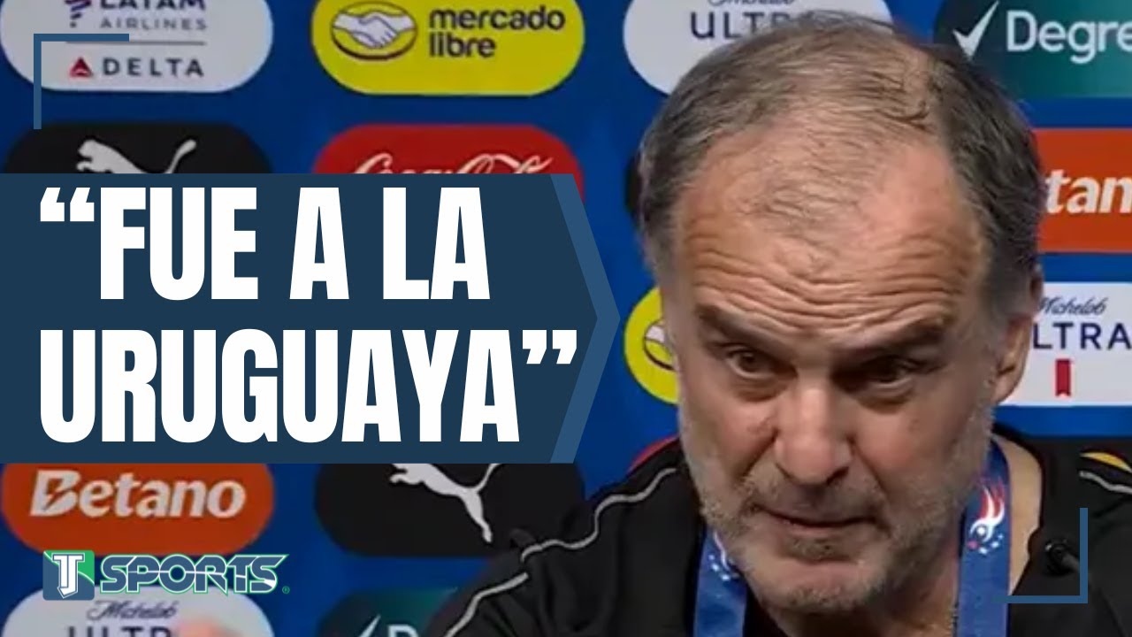 La PECULIAR DESCRIPCIÓN que UTILIZÓ Marcelo Bielsa para DESCRIBIR el TRIUNFO de Uruguay sobre Brasil