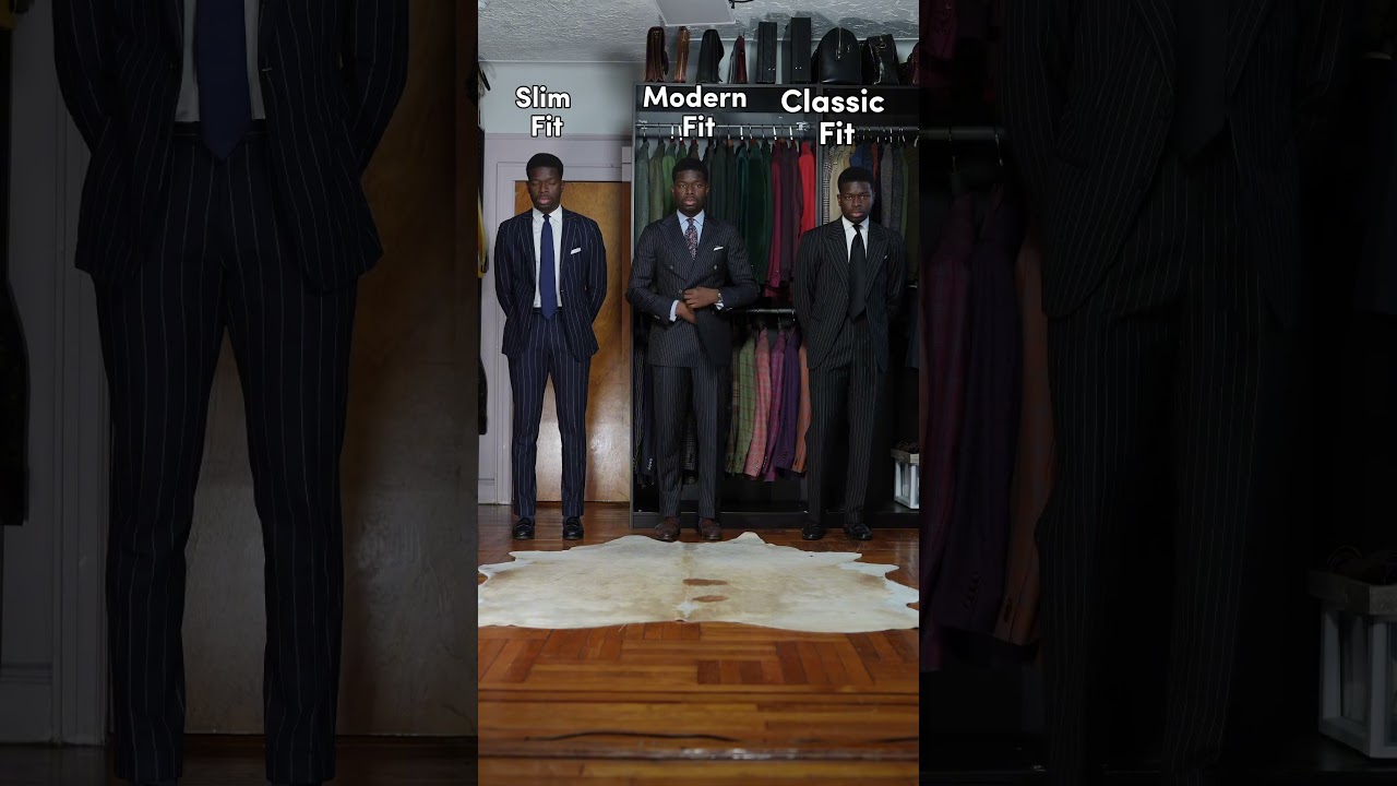 Slim Fit vs Modern Fit vs Classic Fit. Which are you going with? 