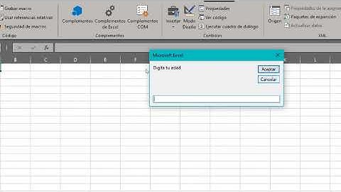 Clase 1 InputBox y MsgBox Visual Basic Excel 04 08 2021