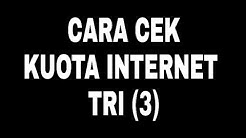 Cara Cek Kuota Internet Tri (3) Terbaru 2019 - Durasi: 1.39. Cara Cek Kuota Internet Tri (3) Terbaru 2019 - Durasi: 1.39.