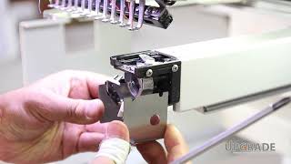 Обучающие видео. Процесс выставление челнока на вышивальной машине Ricoma серии МТ-1201