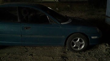 Dodge Neon broken down (broken timing belt)