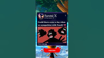 #Teach #Blackbeard #Onepiece