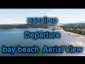 Nanaimo departure bay beach drone view