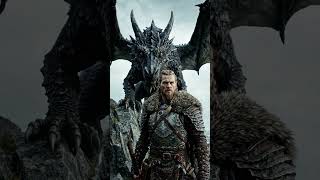 Ragnor Lothbrok in his New Look with Dragons #ragnarlodbrok #gameofthrones #vikings #series #facts