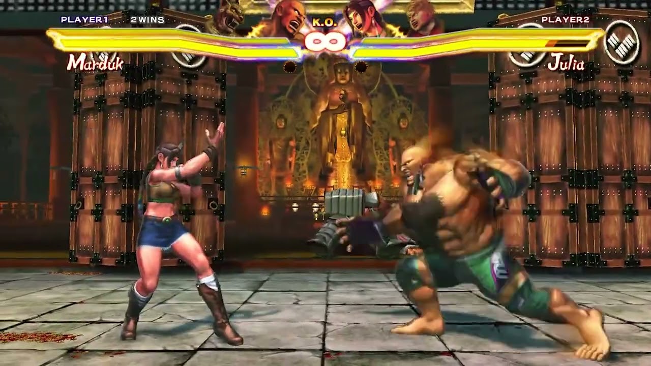 sf x tekken julia ryona change voice