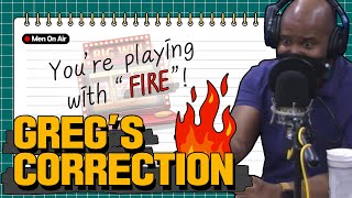 [Men On Air] 210601 ✔ Greg's Correction (영어 궁금증 해결!)│🔥 불장난 하는 건 뭘까