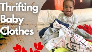 Once Upon A Child Thrift Store Baby Boy Clothes Shopping Try On Haul
