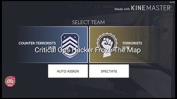 Critical Ops Hacker Froze The Whole Map!