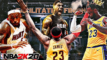 NBA 2K20 BEST LEBRON JAMES BUILD! OVERPOWERED FACILITATING FINISHER! BEST NBA 2K20 BUILD & BADGES!